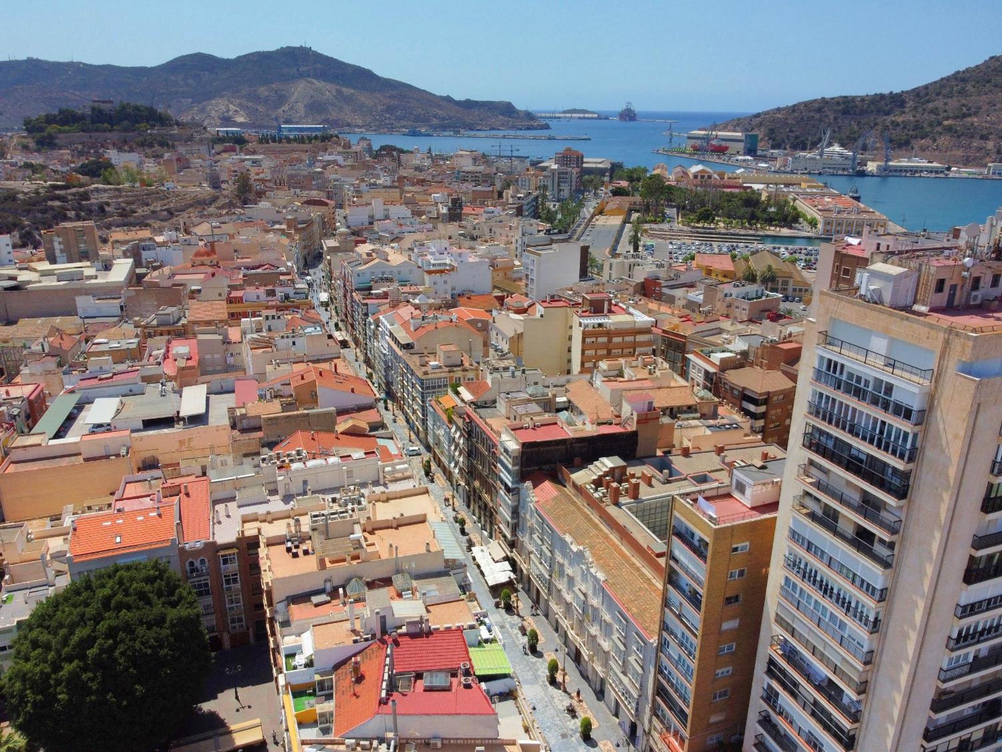 Apartamento Atico Cartagena Centro Historico Parking Exterior foto