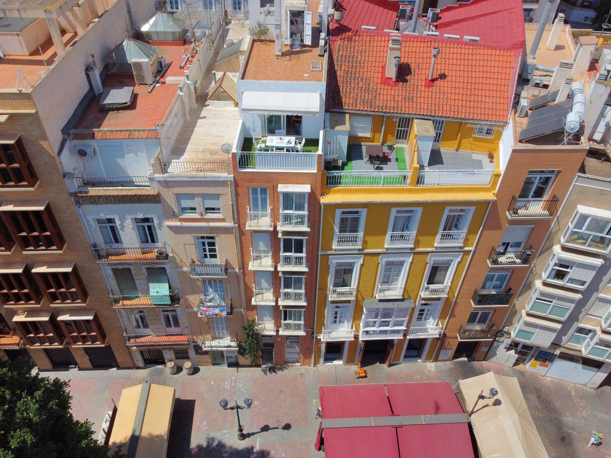 Apartamento Atico Cartagena Centro Historico Parking Exterior foto